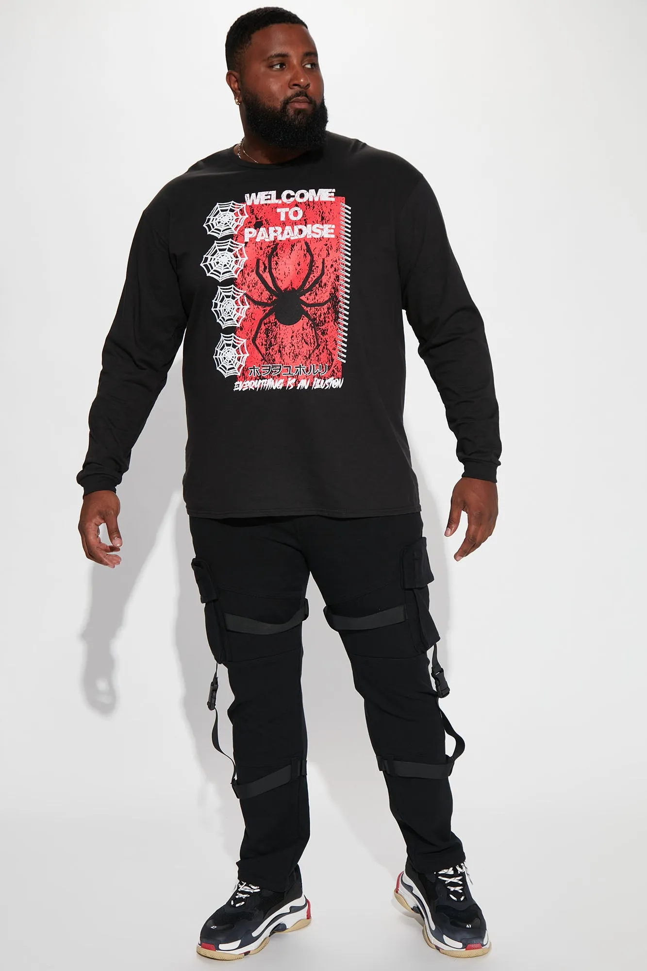 Always Ready For It Slim Cargo Jeans - Black