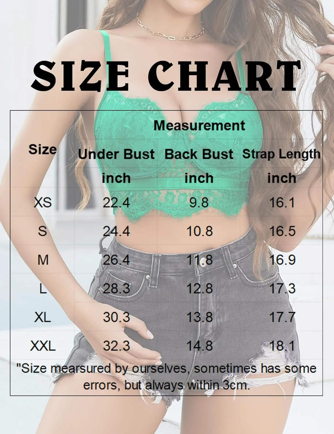 Avidlove Lace Bralettes for Women Y2k Strap Bustier Cami Top V Neck Camisole Lingerie