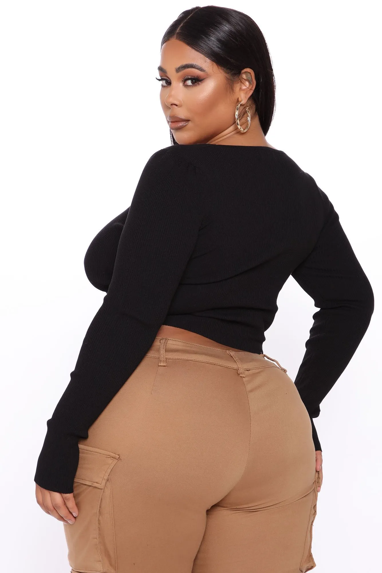 Best Of The Bunch Ribbed Sweater II - Black