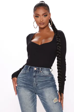 Best Of The Bunch Ribbed Sweater II - Black