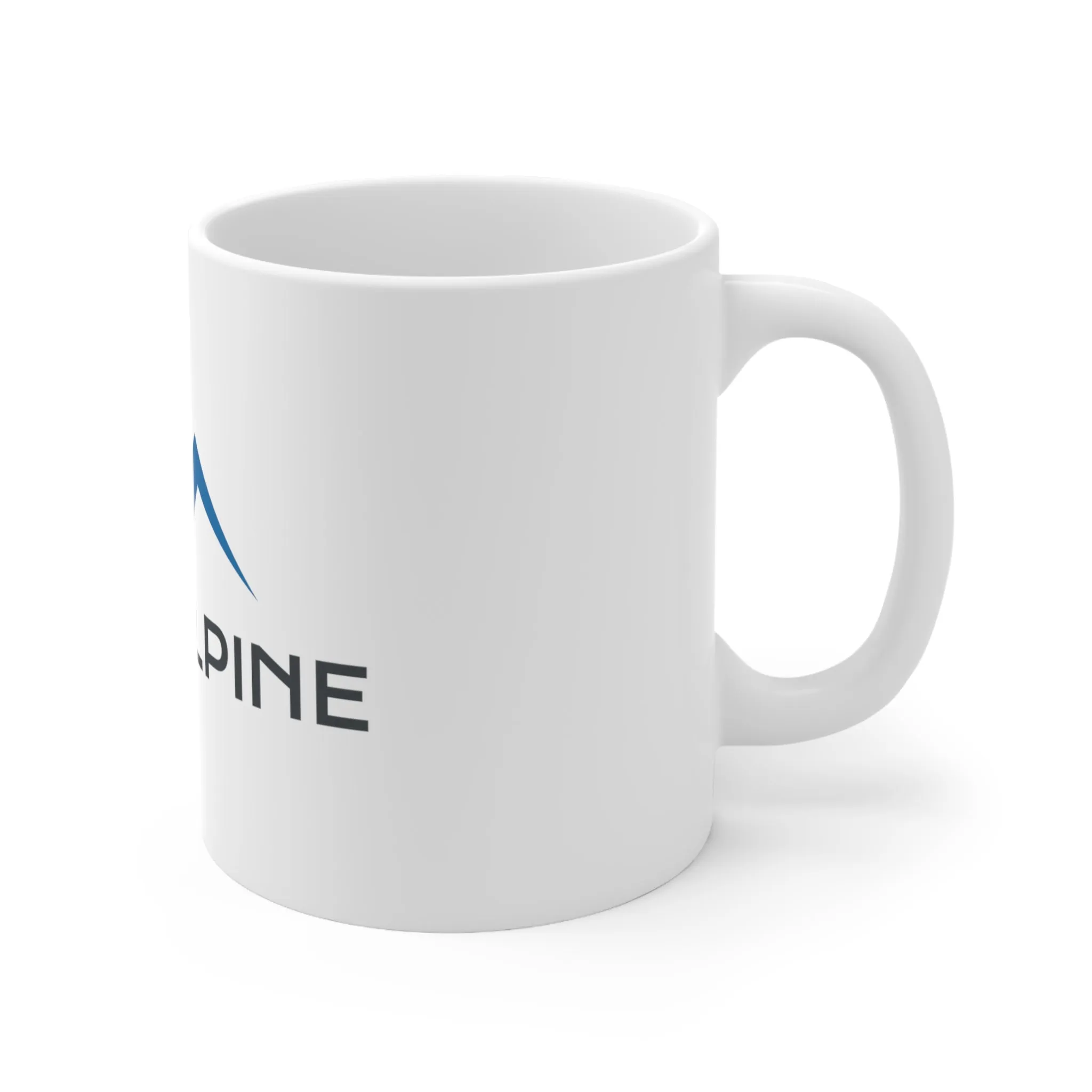 Blue Alpine Ceramic Mug 11oz