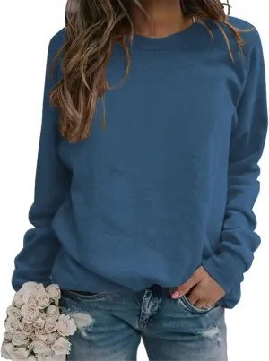 Fkatuzi Basic Oversized Hoodies for Women Solid Color Boyfriend Hooded Sweatshirt Baggy Plain Pullover Loose Fit Unisex Tops
