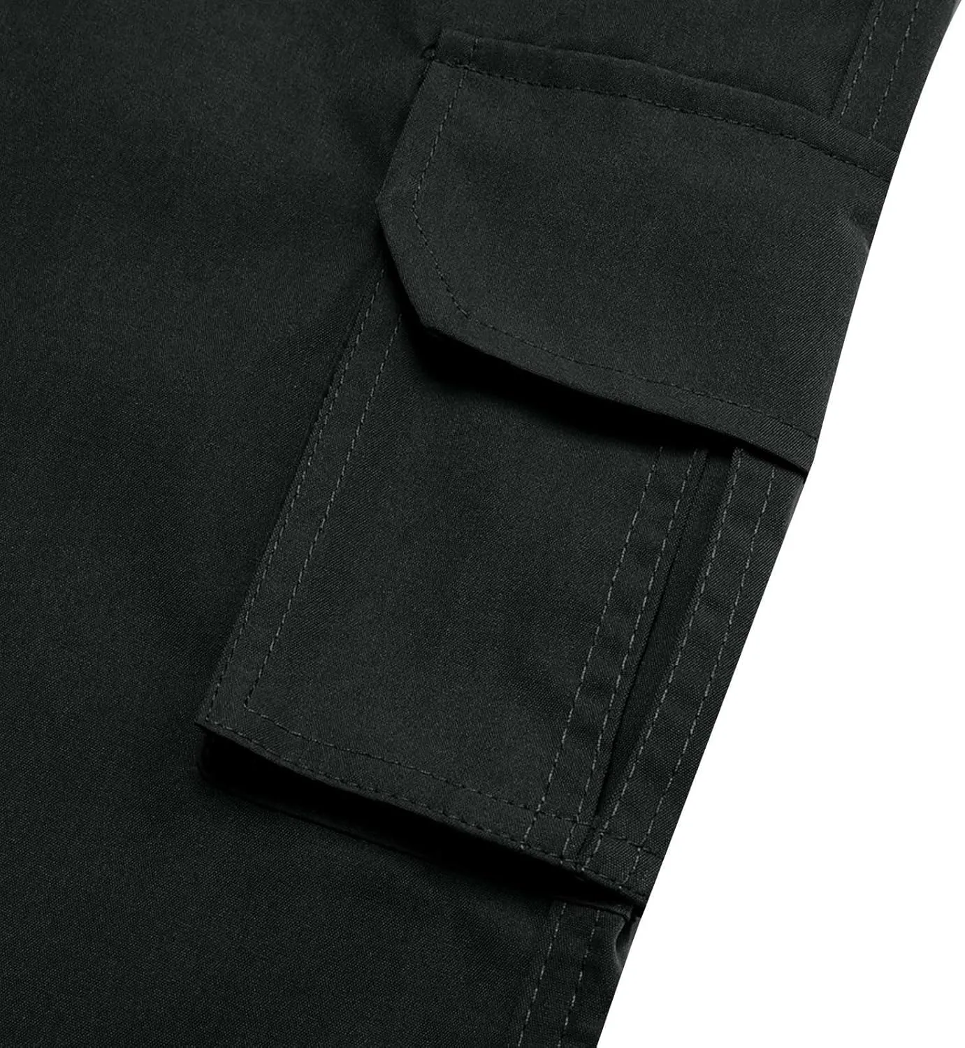 Flexcamo - Tactical Waterproof Pants Men Lightweight Casual Comfy Work Cargo Pants Relaxed Fit Carpenter Pants