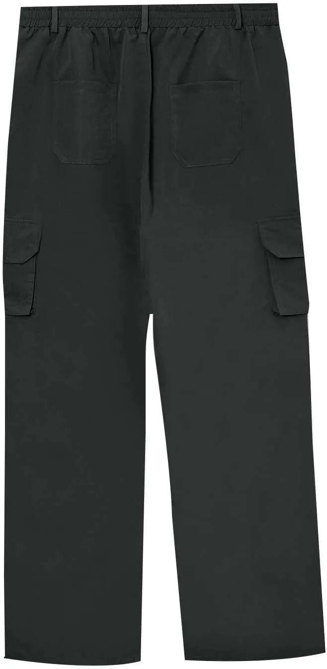 Flexcamo - Tactical Waterproof Pants Men Lightweight Casual Comfy Work Cargo Pants Relaxed Fit Carpenter Pants