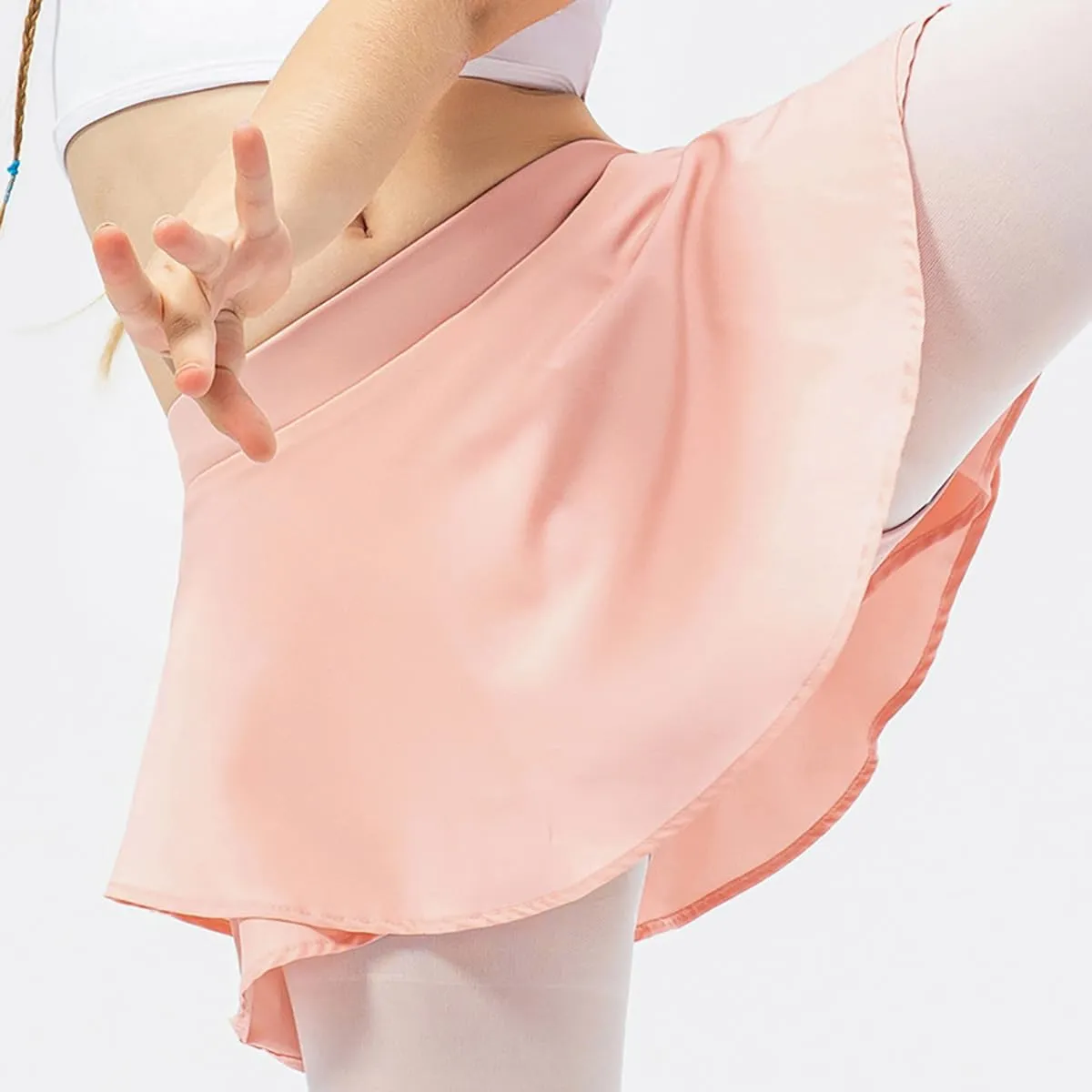 Girls Athletic Skorts High Waist Tennis Skirt with Pocket Lightweight Workout Skort for Athletic Golf Running Cheer
