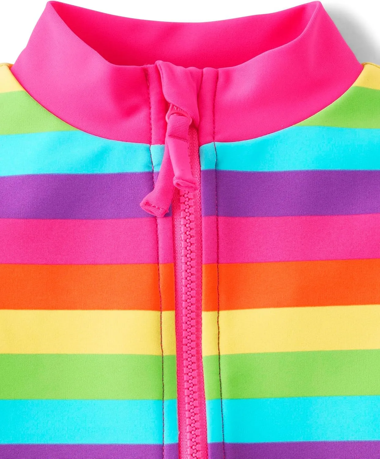 Gymboree Girls' and Toddler Long Sleeve Rashguard One Piece Swimsuit