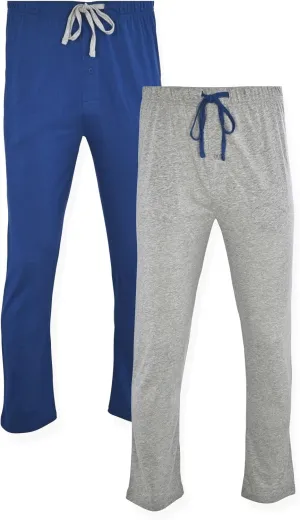 Hanes Men's Solid Knit Sleep Pant with Pockets and Drawstring