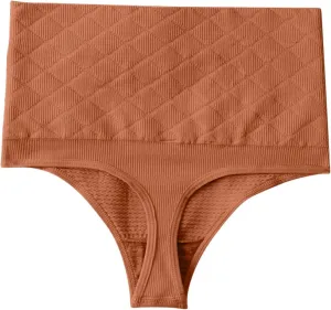 HGps8w Women's Seamless Underwear High Waisted Shapewear Panties Sexy Cheeky Full Coverage No Show Briefs