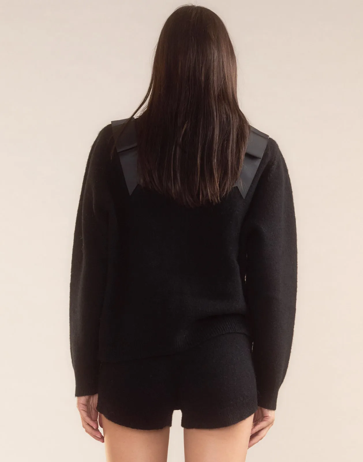 Ivy Wool Knit Shorts