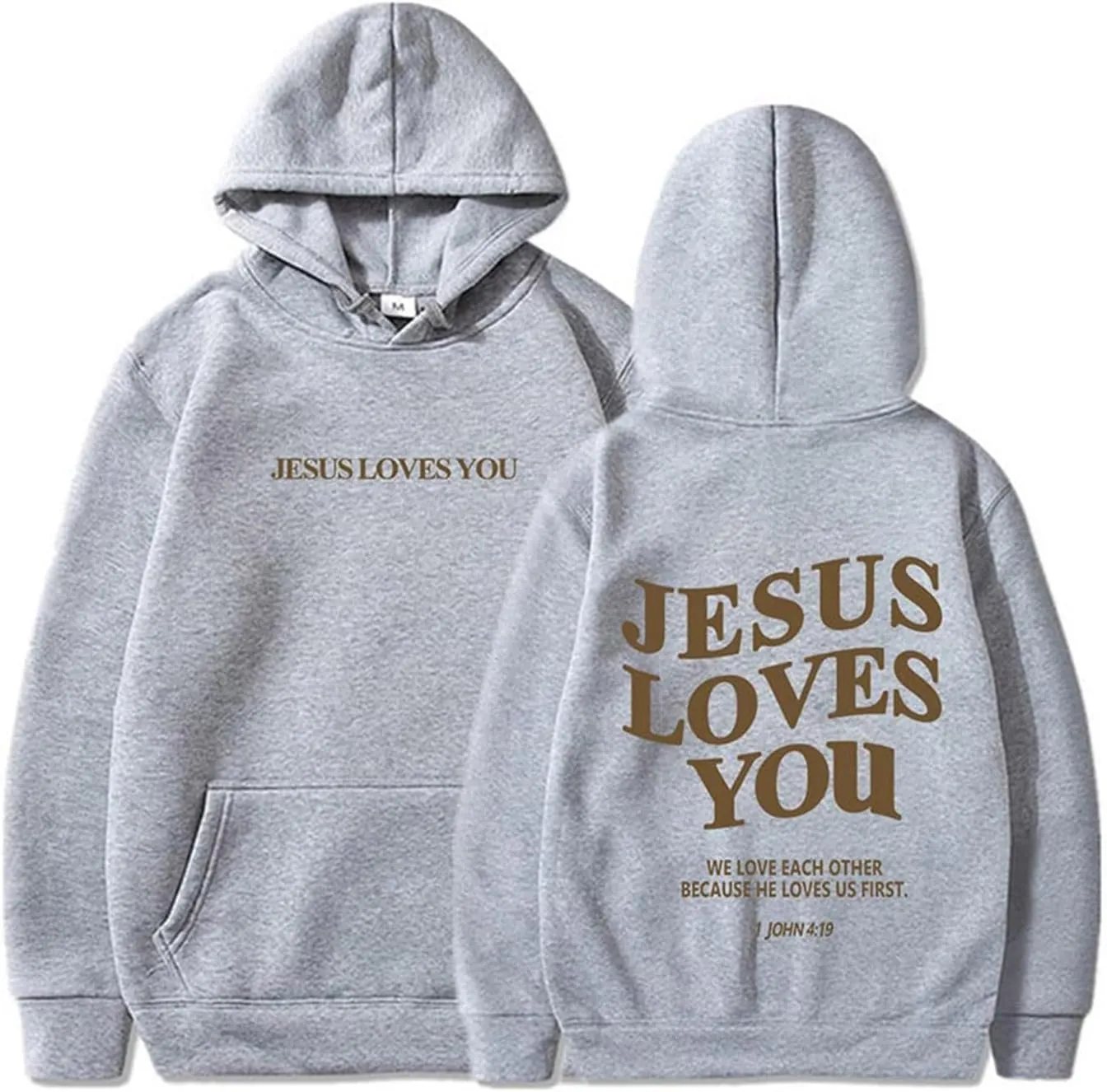 Jesus Hoodie Jesus Loves You Religious Sweatshirt Jesus Saves Faith Long Sleeve Pullover Tops Faith Over Fear Hoodie