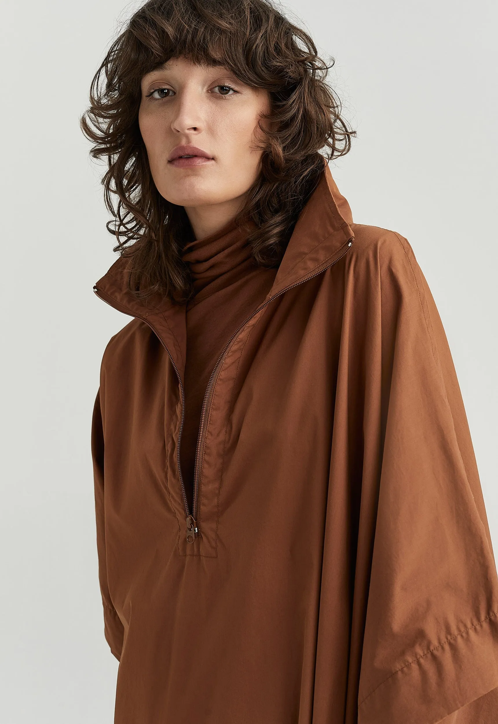 Kirk Cotton Poncho - Penny