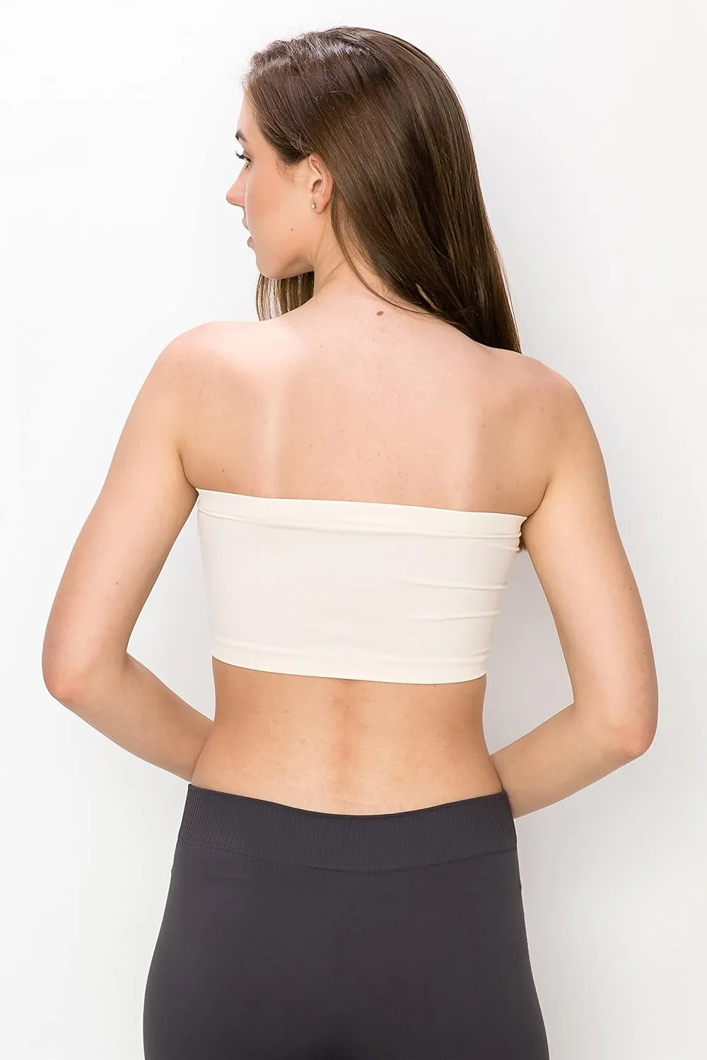 Kurve Seamless Mini Bandeau Tube top - UV Protective Fabric, Rated UPF 50 , Made in USA