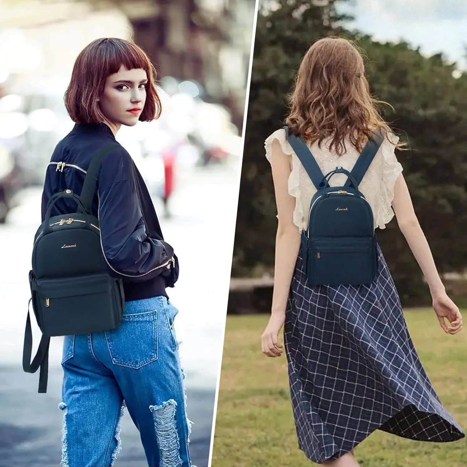 LOVEVOOK Mini Backpack Purse for Women Cute Small Backpack, Light Weight Fashion Daypack for Work Travel Daily Backpack
