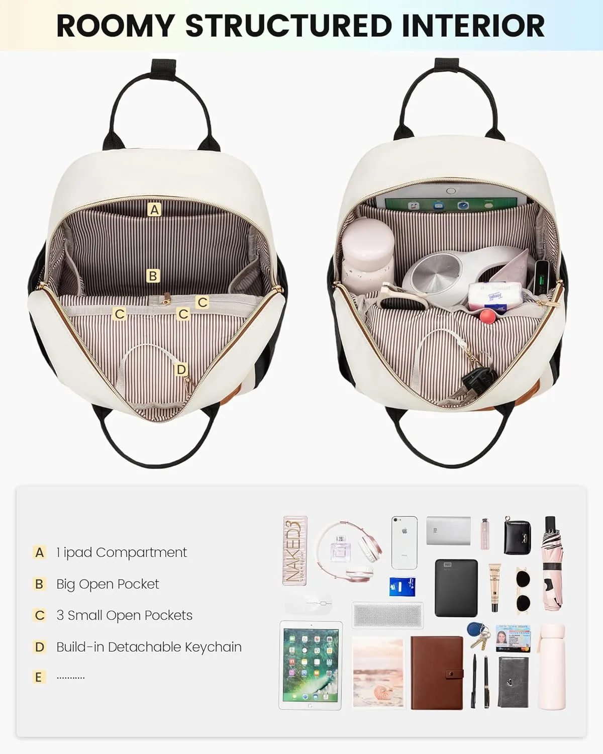 LOVEVOOK Mini Backpack Purse for Women Cute Small Backpack, Light Weight Fashion Daypack for Work Travel Daily Backpack
