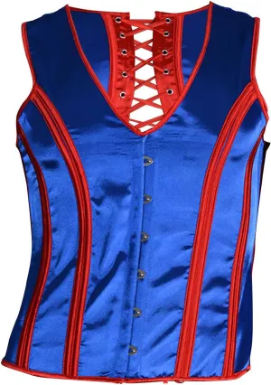 Mens Vintage Shapewear Tank Top Waist Binding Muscle Shirt Men Sleeveless Lace Up Undershirt Workout Gym Clothes XS-3XL