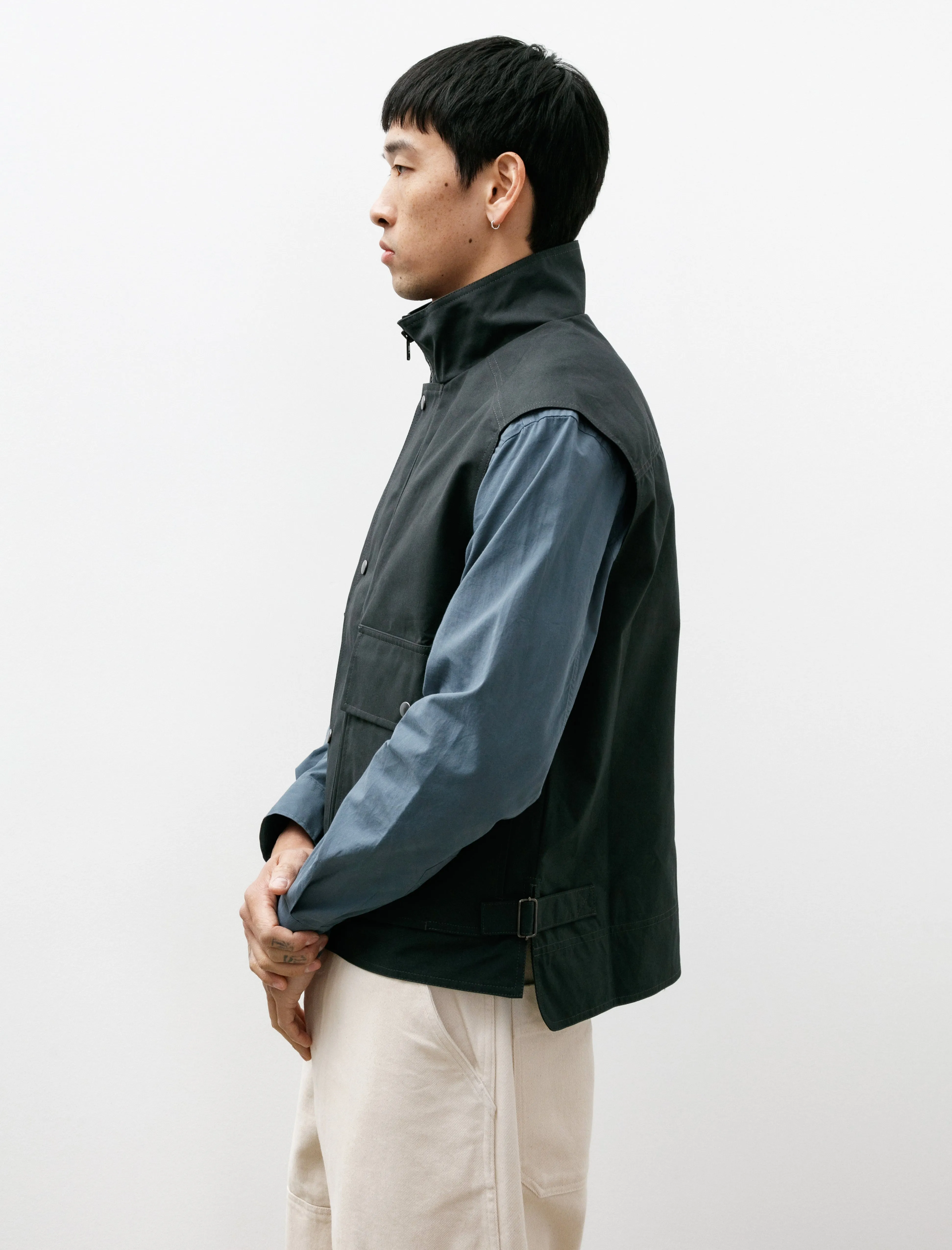 MHL Jerkin Dry Cotton Canvas Algae