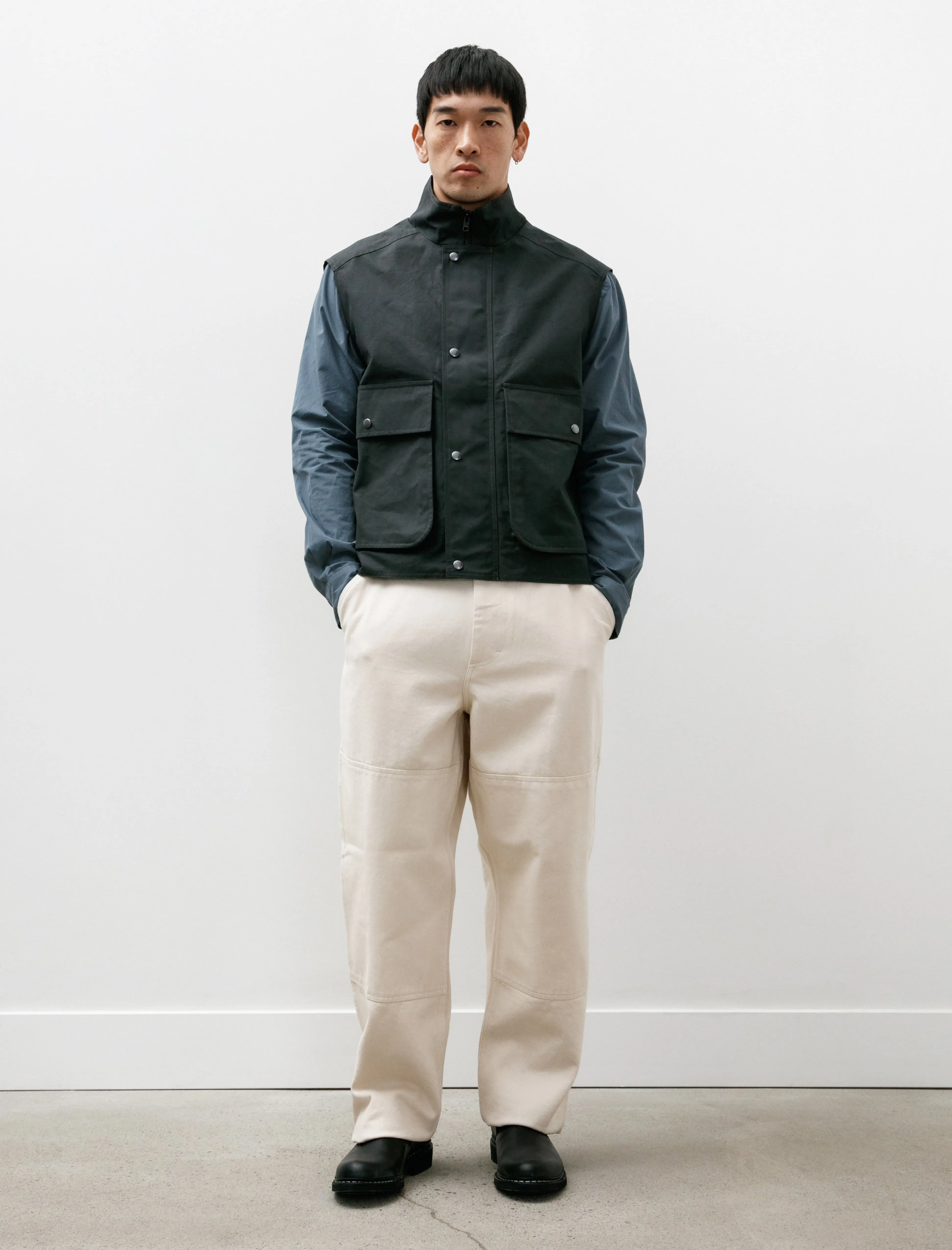 MHL Jerkin Dry Cotton Canvas Algae