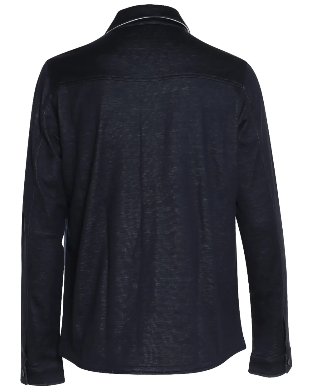 Midnight Navy Jersey Shirt Jacket