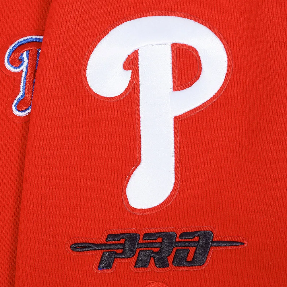 MLB PHILADELPHIA PHILLIES BRYCE HARPER #3 CLASSIC WARM UP JACKET (RED)