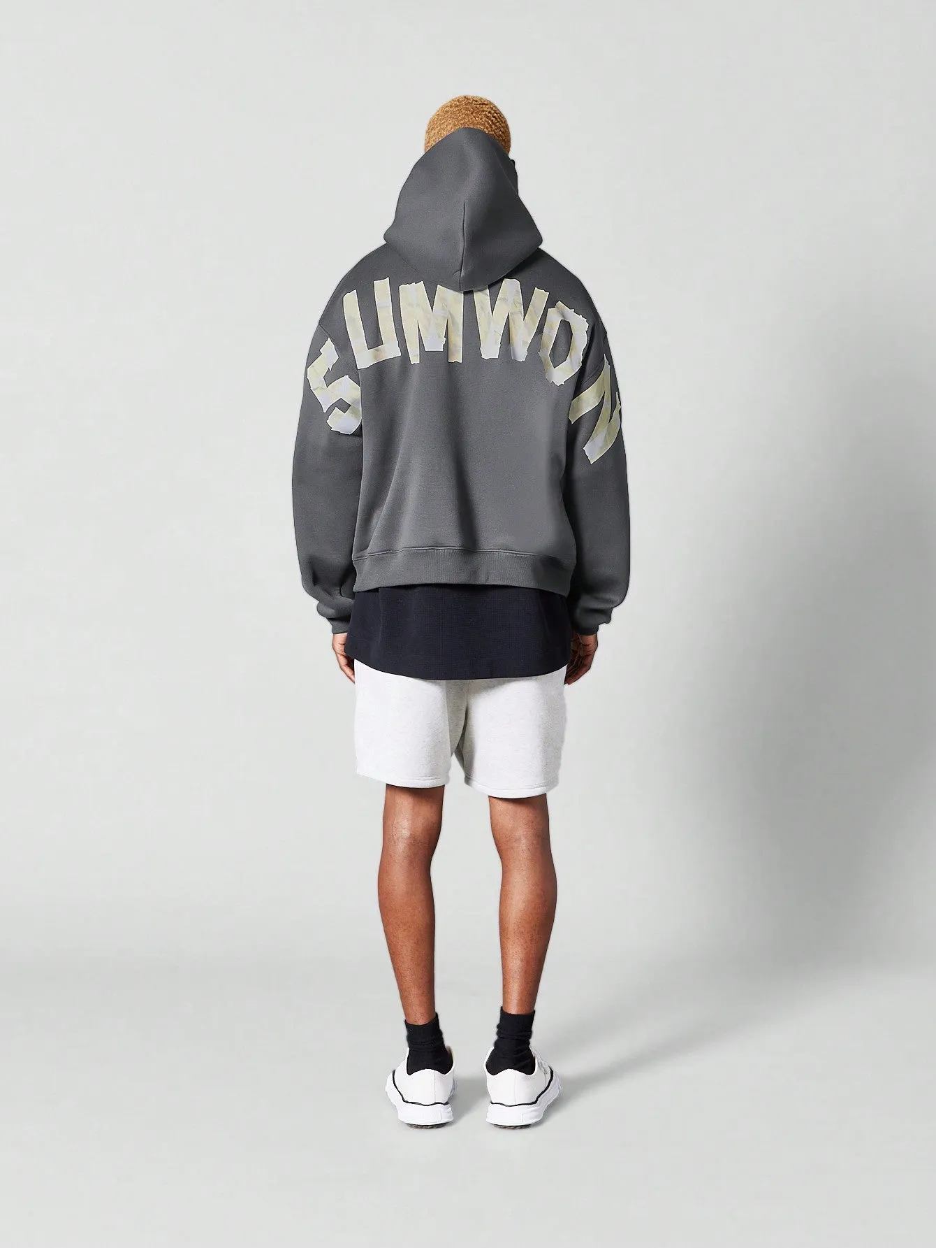 Overhead Hoodie With Front And Back Print
