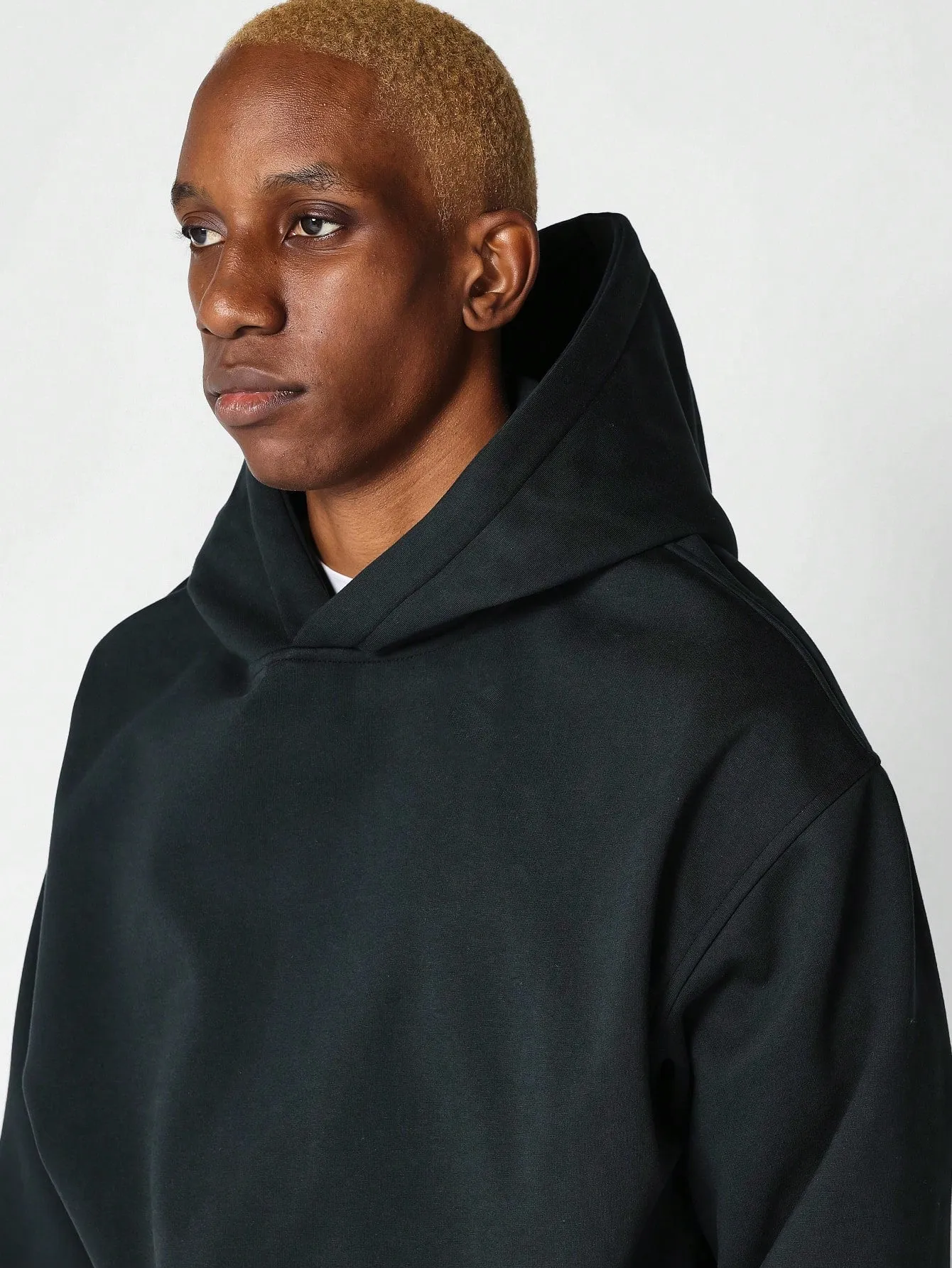 Overhead Washed Hoodie With Back Graphic Print