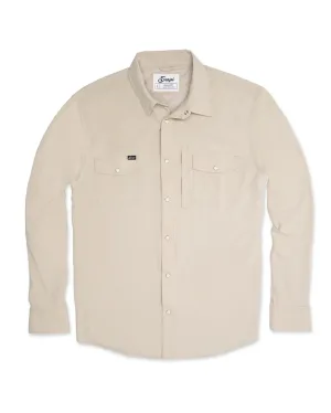 "Snaps" Traveler Men's Long Sleeve Pearl Snap Shirt
