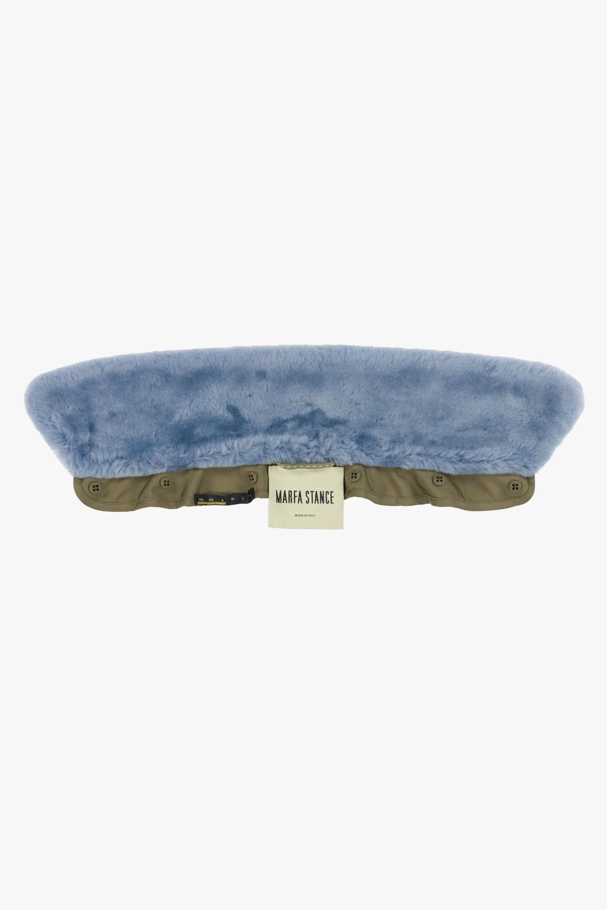 Shearling Collar - Brilliant Blue