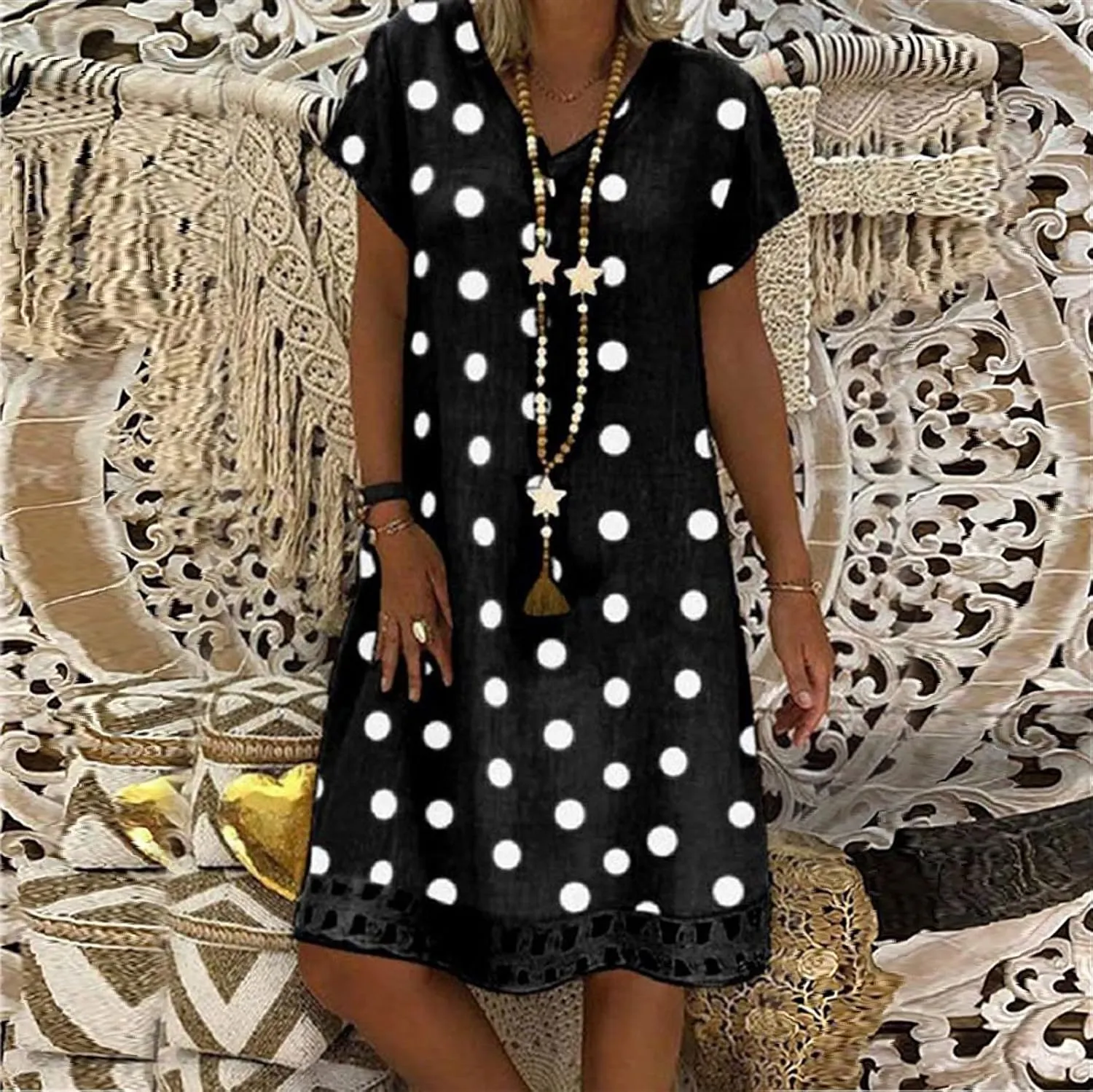 Summer Casual T Shirt Dresses for Women 2024 Plus Size Ladies Dress Womens Slim Dresses 2024 Cotton Linen Dresses