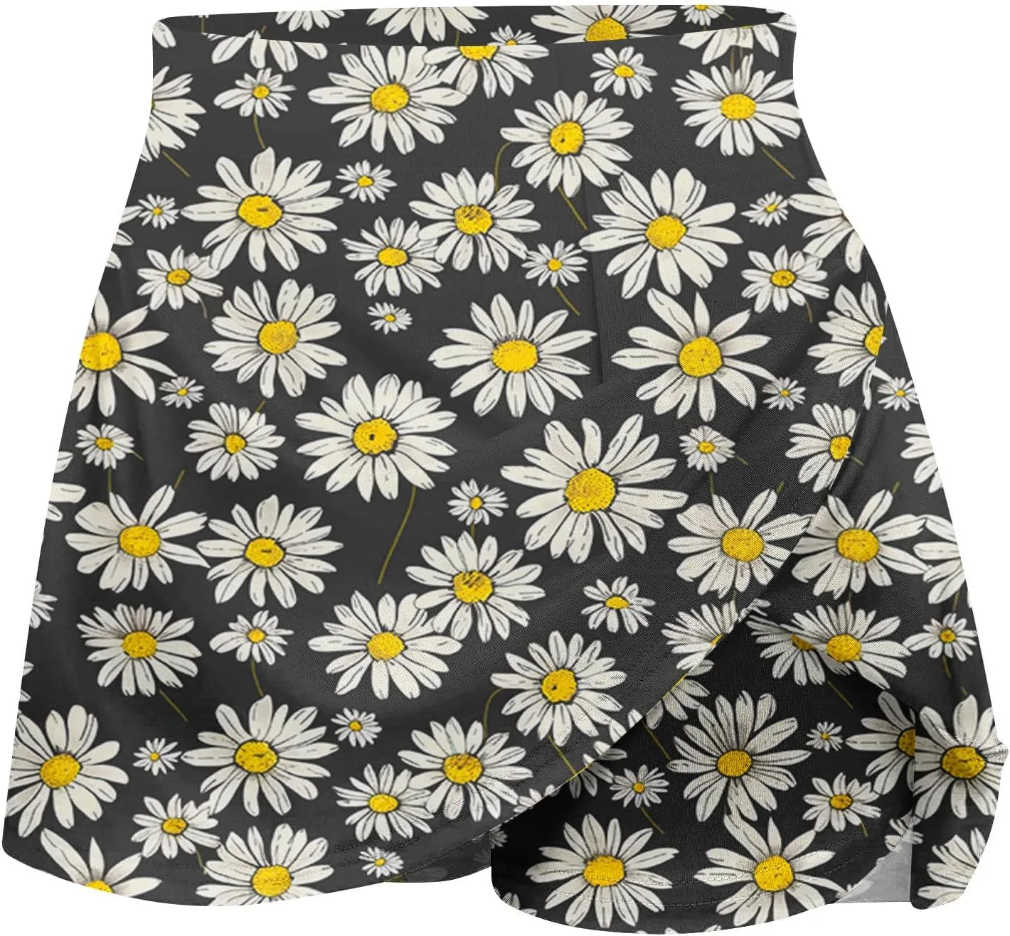 TANGNADE Womens Pleated Skorts Plus Size Skorts for Women High Waist Athletic Sports Pants Skirt Casual Strecthy Shorts