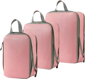 Todays Deals in Clearance 3PCS Compression Packing Cubes Organizer for Travel Luggage Organizer for Suitcases Backpack