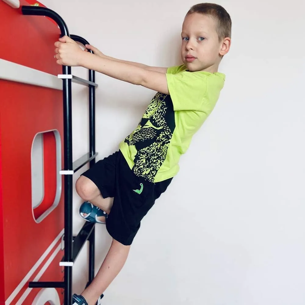 Toddler Boy Clothes Cartoon Cotton Summer Short Sleeve T-Shirt and Shorts Kids Outfit Set 2-7 Year