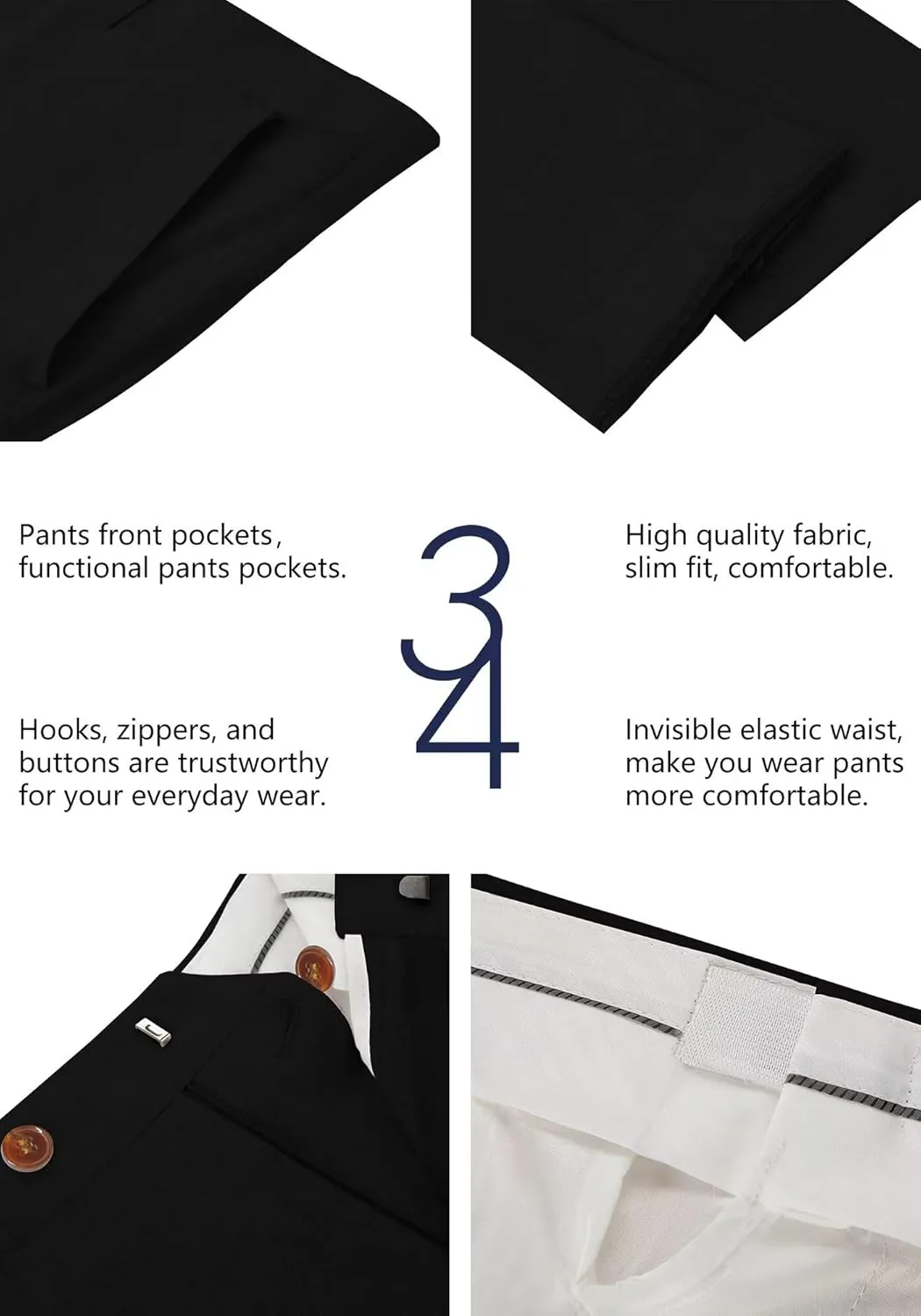 Wehilion Retro Linen Men Suit Beach Wedding Suit Summer Slim Fit 3 Pieces Light Weight Linen Suit Jacket Vest Pant Tuxedo