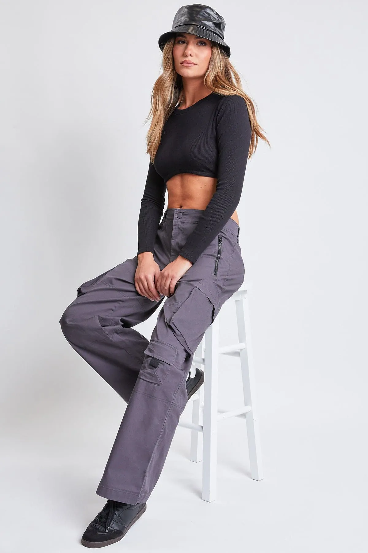 Womens High-Rise Relaxed All Day Cargo Pants