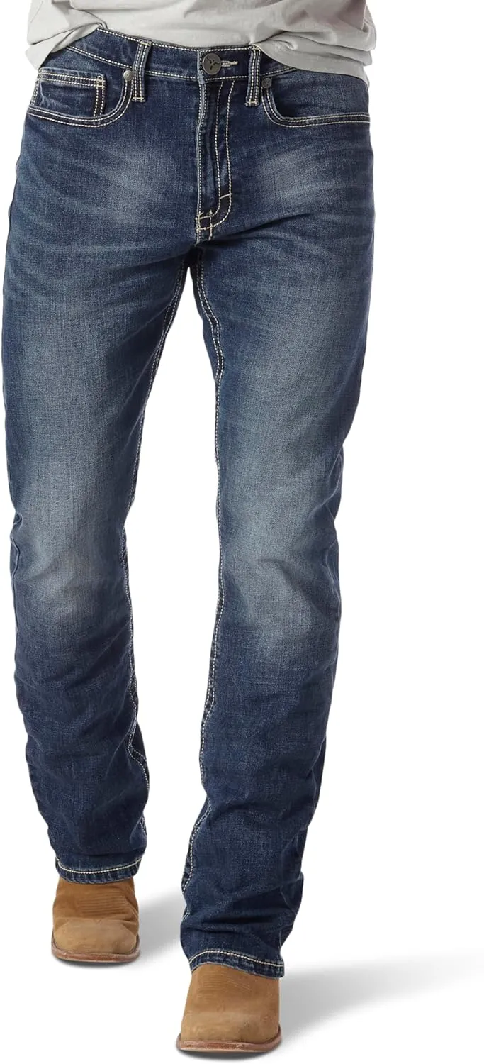 Wrangler mens 20x No. 42 Vintage Boot Cut Jeans, Midland, 31W x 36L US