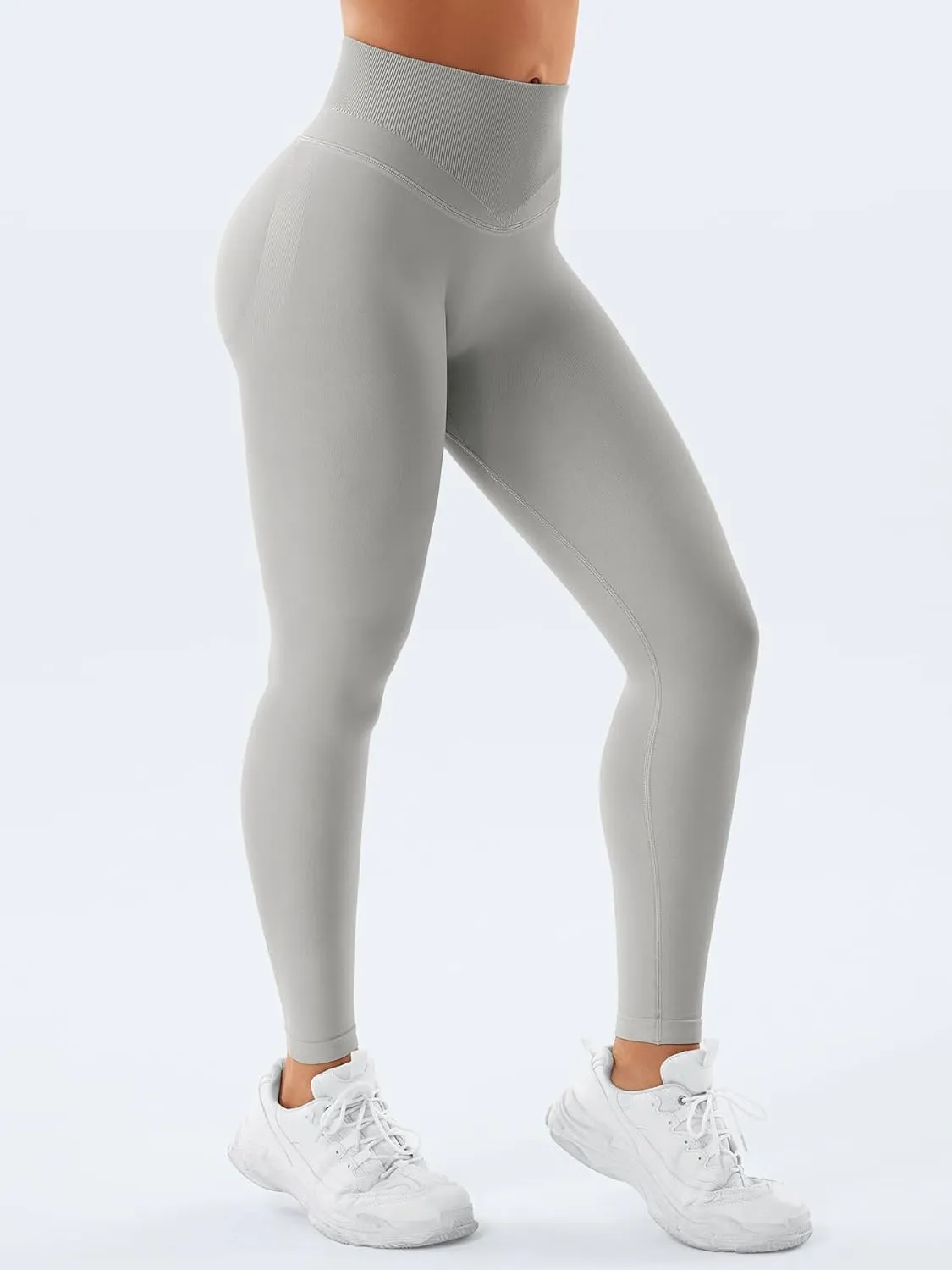 YEOREO Women Activate Workout Hidden Scrunch Leggigns Gym Booty Lifting High Waist Leggings Seamless Yoga Pants