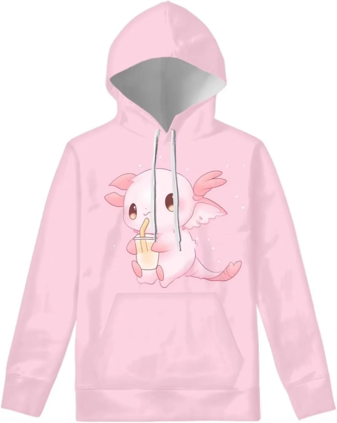 ZFRXIGN Womens Girls Hoodies Sweatshirts Long Sleeves Pullover Loose with Big Pockets