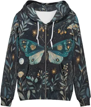 Zipper Hoodies for Women Trendy Lightweight Hoodie Women Hooded Sweatshirt Jacket